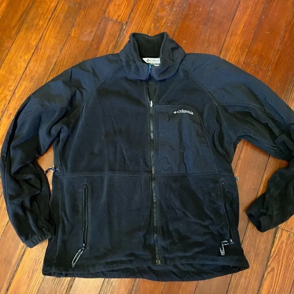 Columbia Coat Black XL No zipper pull